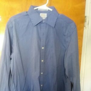 Mens Slim Fit Eagle Button Up Shirt